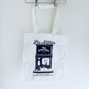 The Great Frog London Los Angeles Canvas Tote Bag NWOT Biker Rock n Roll Jewelry